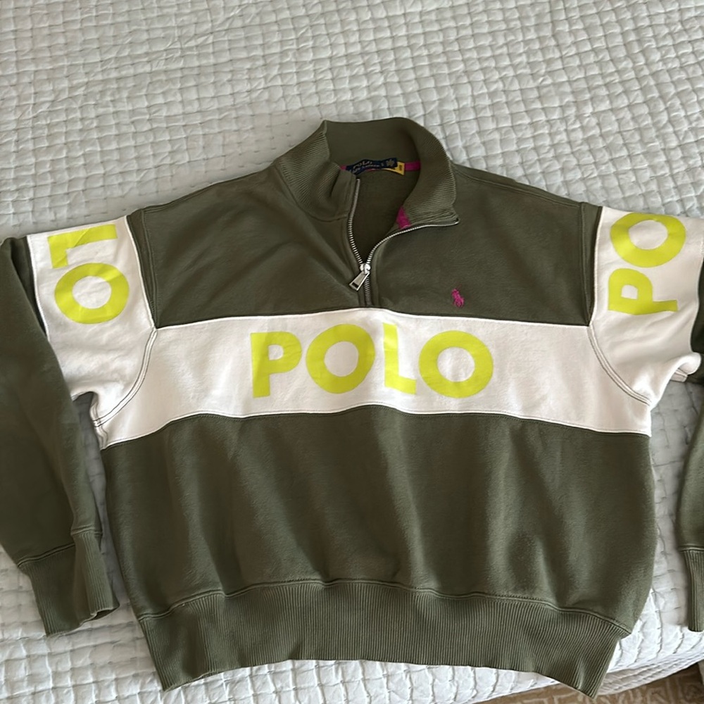 Polo Ralph Lauren cropped sweatshirt